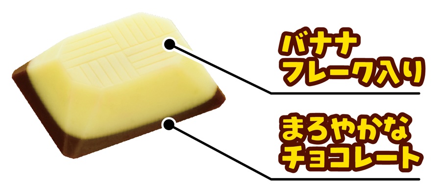 バナナチョコレート　ｍｉｎｉｏｎ（チョコ）