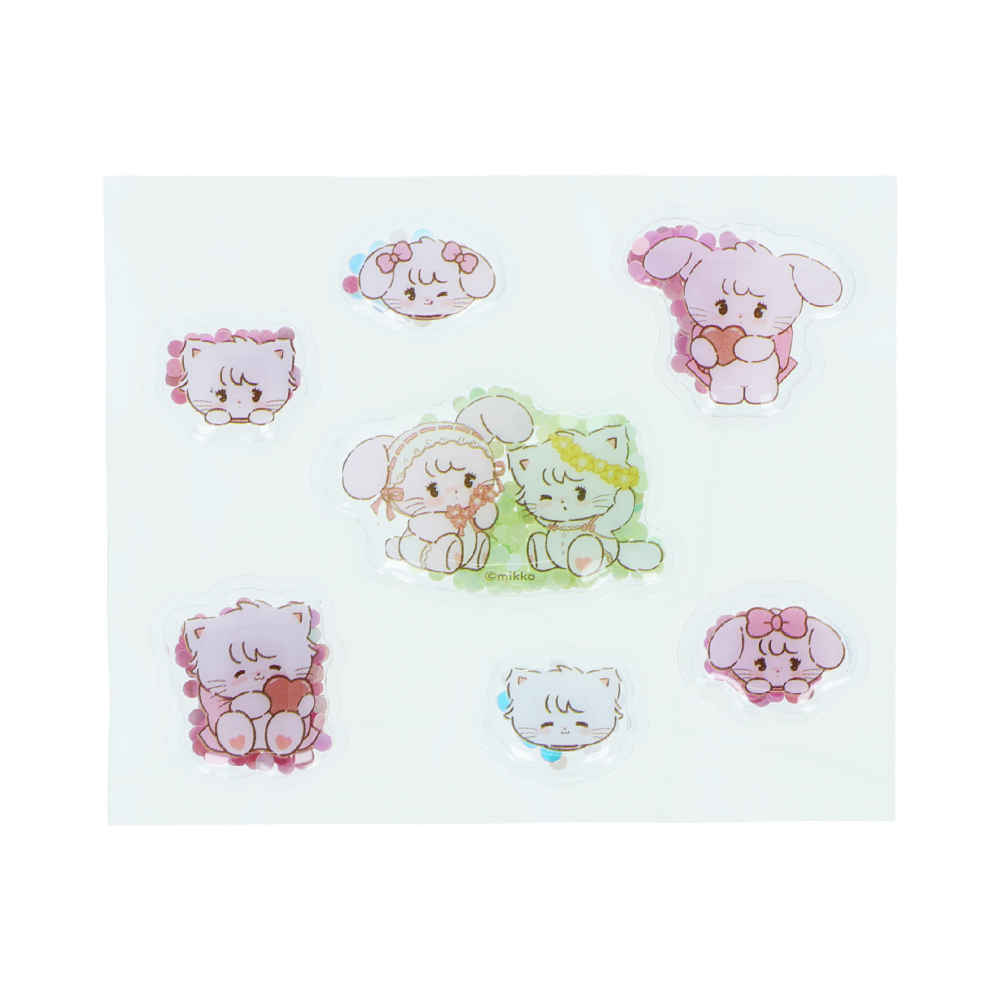 ぷにシャカシール ピンク(内容)