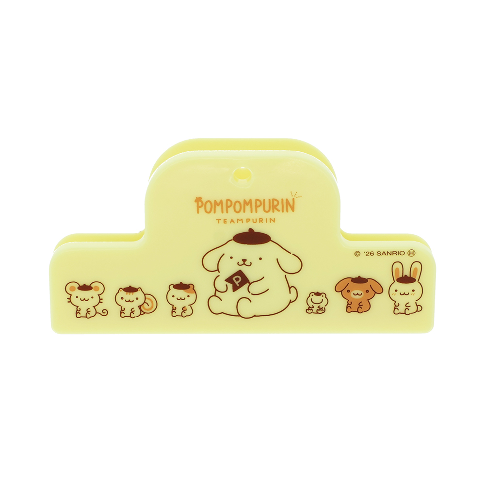 マグネットクリップ　ポムポムプリン　イエロー02