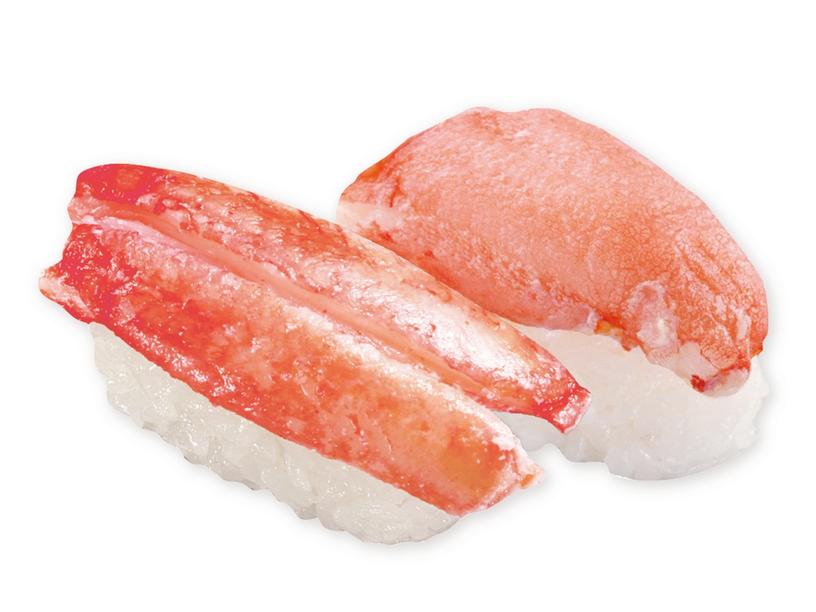 丸ずわいがに二種盛り