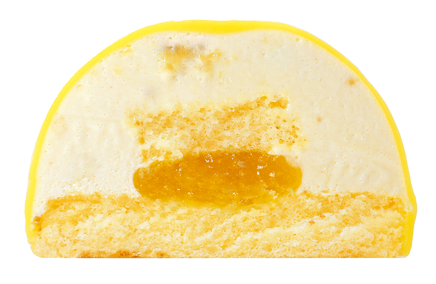 ミニオン   バナナケーキ（断面）