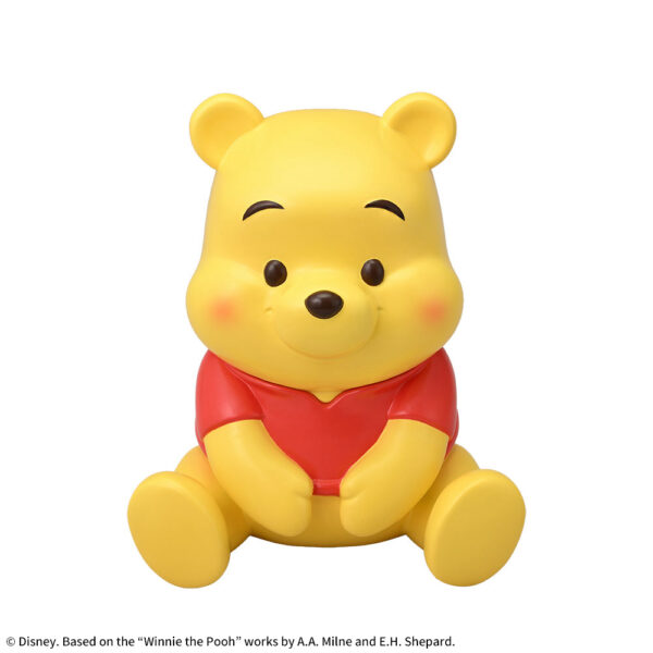 セガプライズ ディズニー『くまのプーさん』　赤いほっぺ　プラチナムザッカソフビ貯金箱