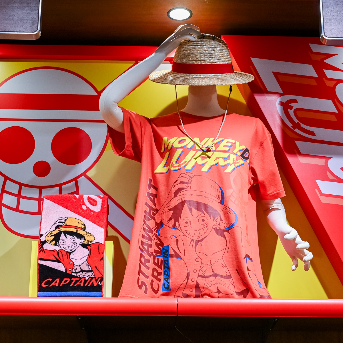 Tシャツと同じ絵柄のフェイスタオル