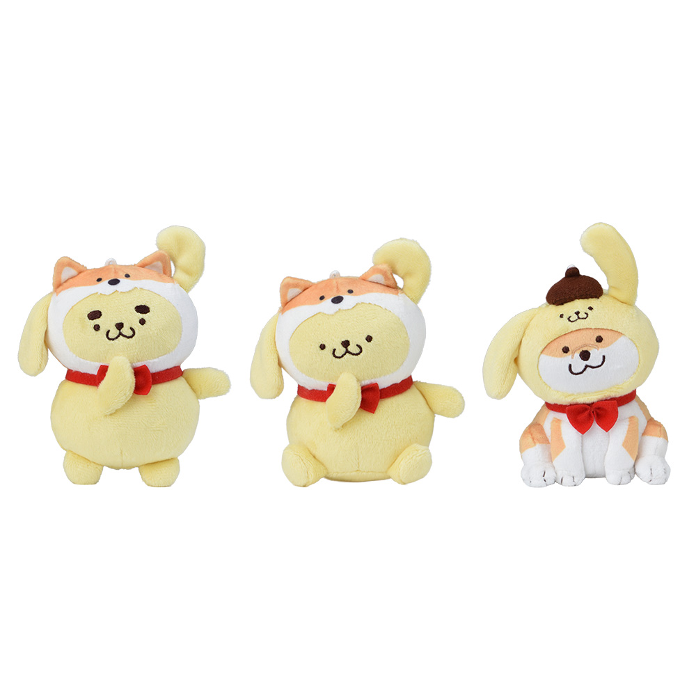 ポムポムプリン×しばんばん　マスコット