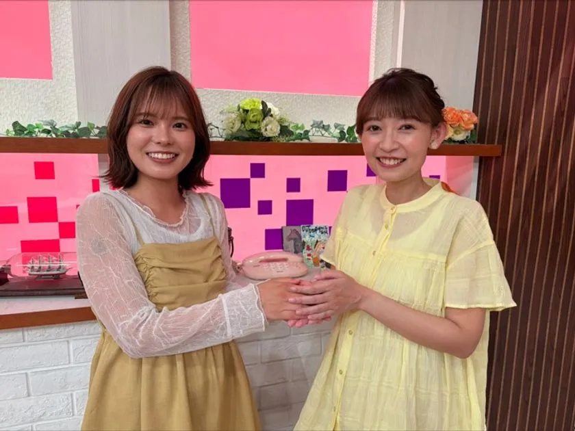 スタジオでのMC引き継ぎカット