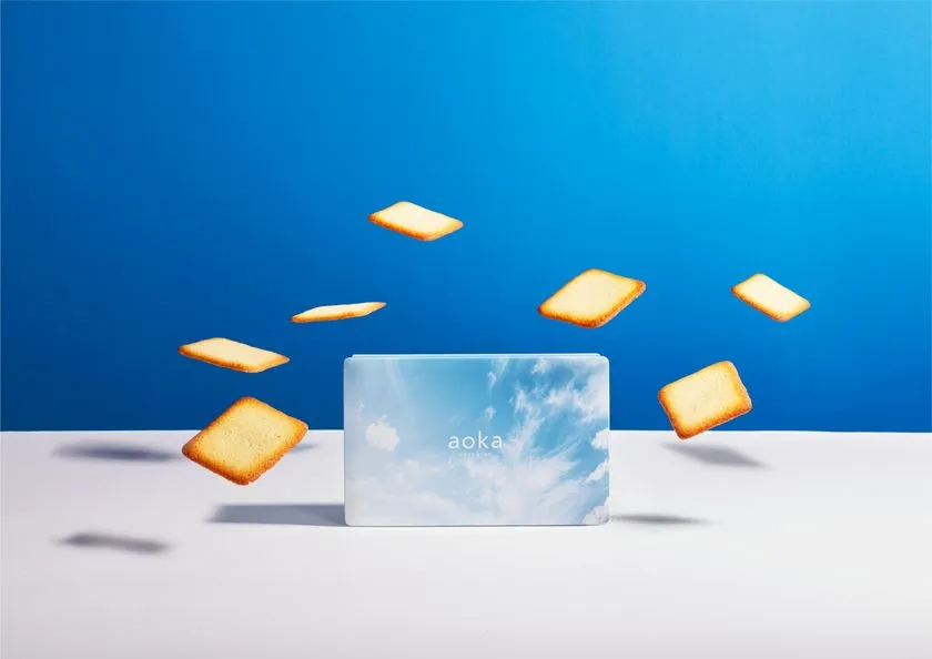 レモンチーズサンドのギフト外箱・内箱・小箱の展開
