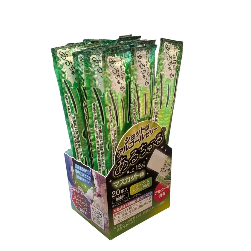 マスカット味の20本入り化粧箱