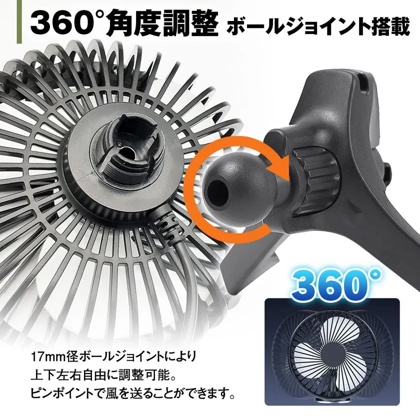 360度角度調整ボールジョイント