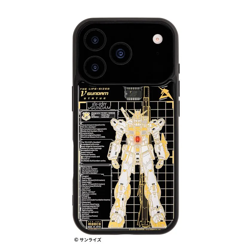 FLASH 基板アート17Proケース RX-93ff νガンダム 斜め側面