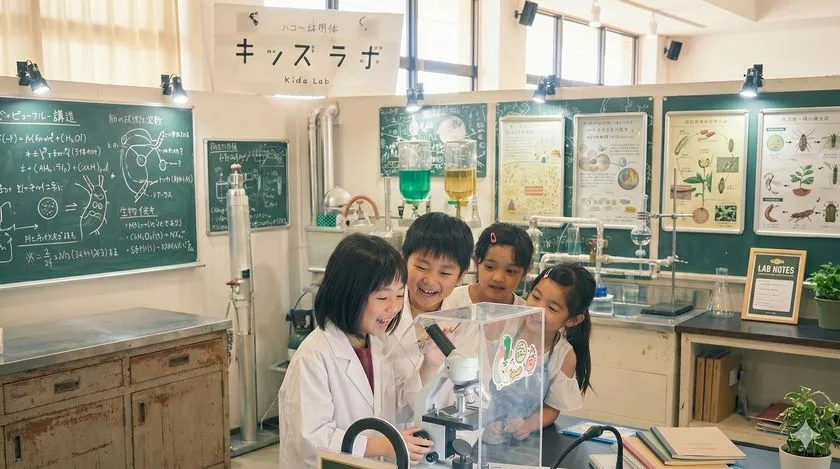 キッズラボでの観察体験