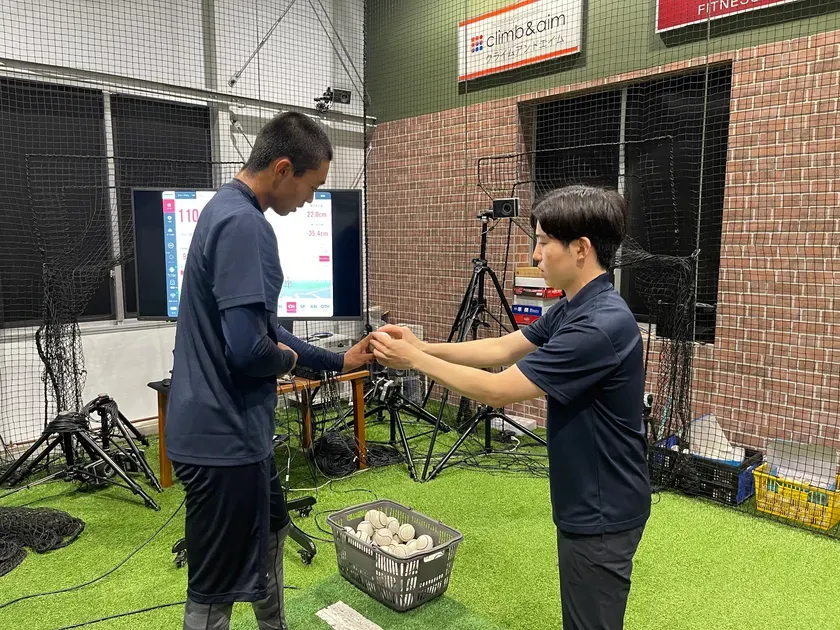 計測機器を備えた手元指導