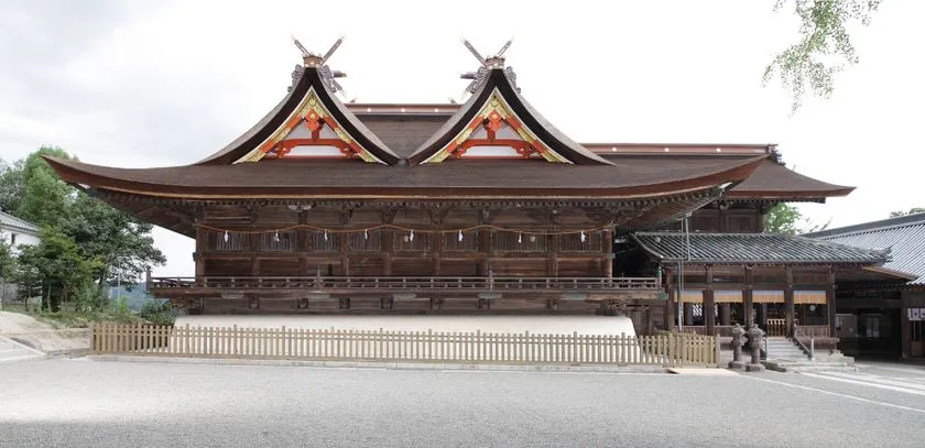 吉備津神社 本殿・拝殿外観