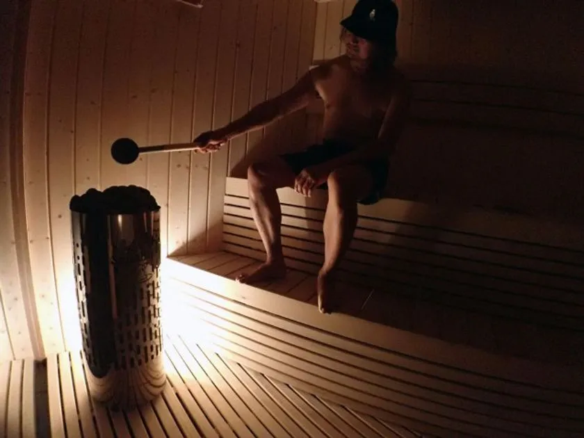 ロウリュ使用イメージ