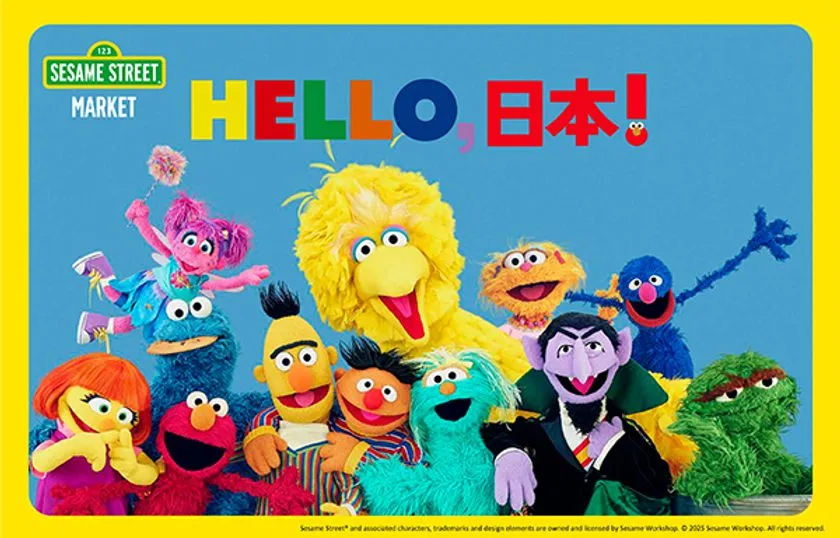 SESAME STREET MARKETビジュアル