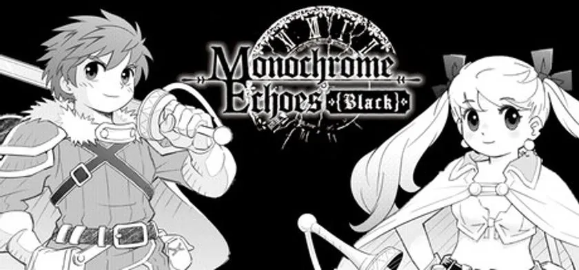 「Monochrome Echoes - Black