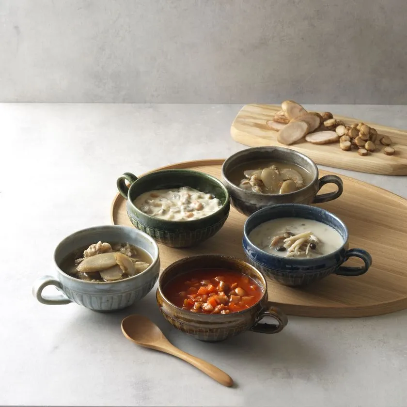 5種類のごぼう入りスープ