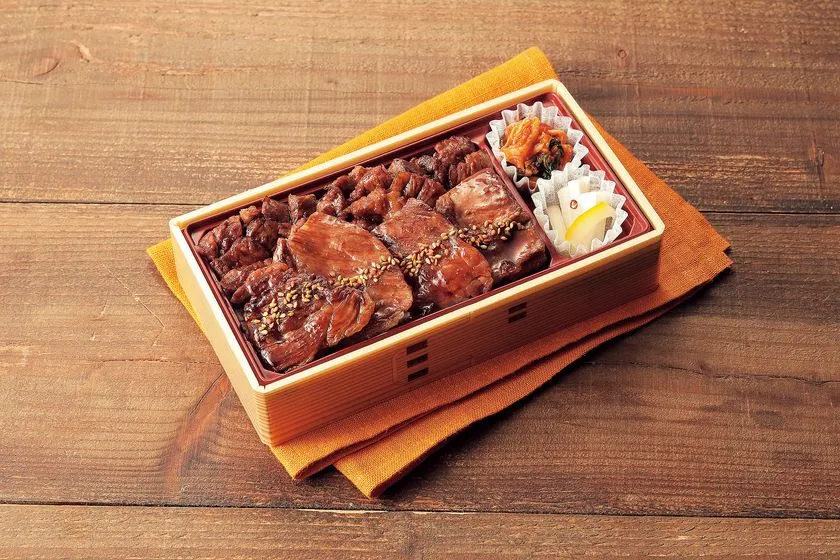 博多和牛の角切りロース・カルビ弁当