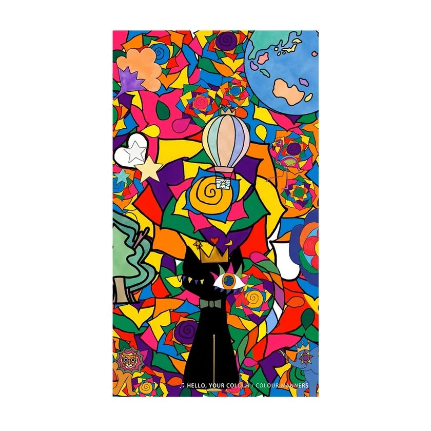 「HELLO, YOUR COLOUR」アートビジュアル