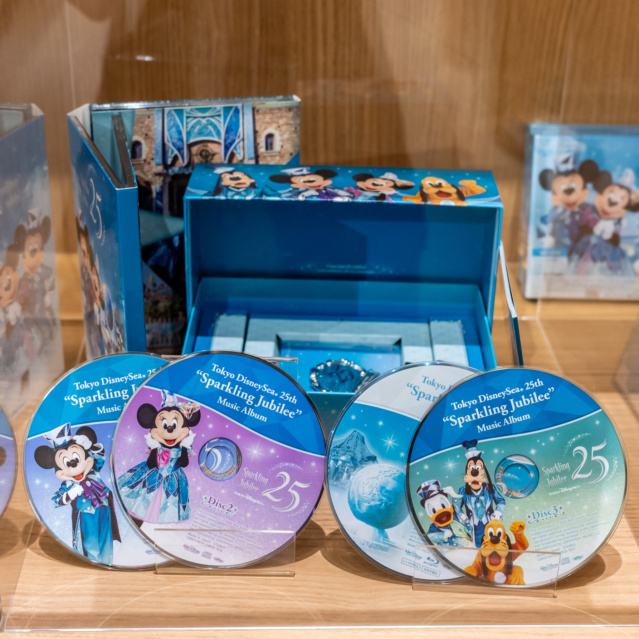 東京ディズニーシー25 周年”スパークリング・ジュビリー”ミュージック・アルバム [プレミアム・ボックス]（CD）★ディズニー・ミュージック・エンポーリアム限定特典付