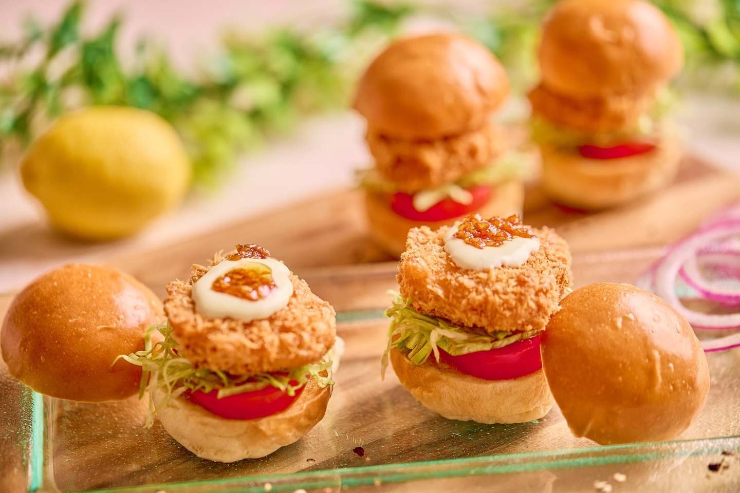 エビカツバーガー