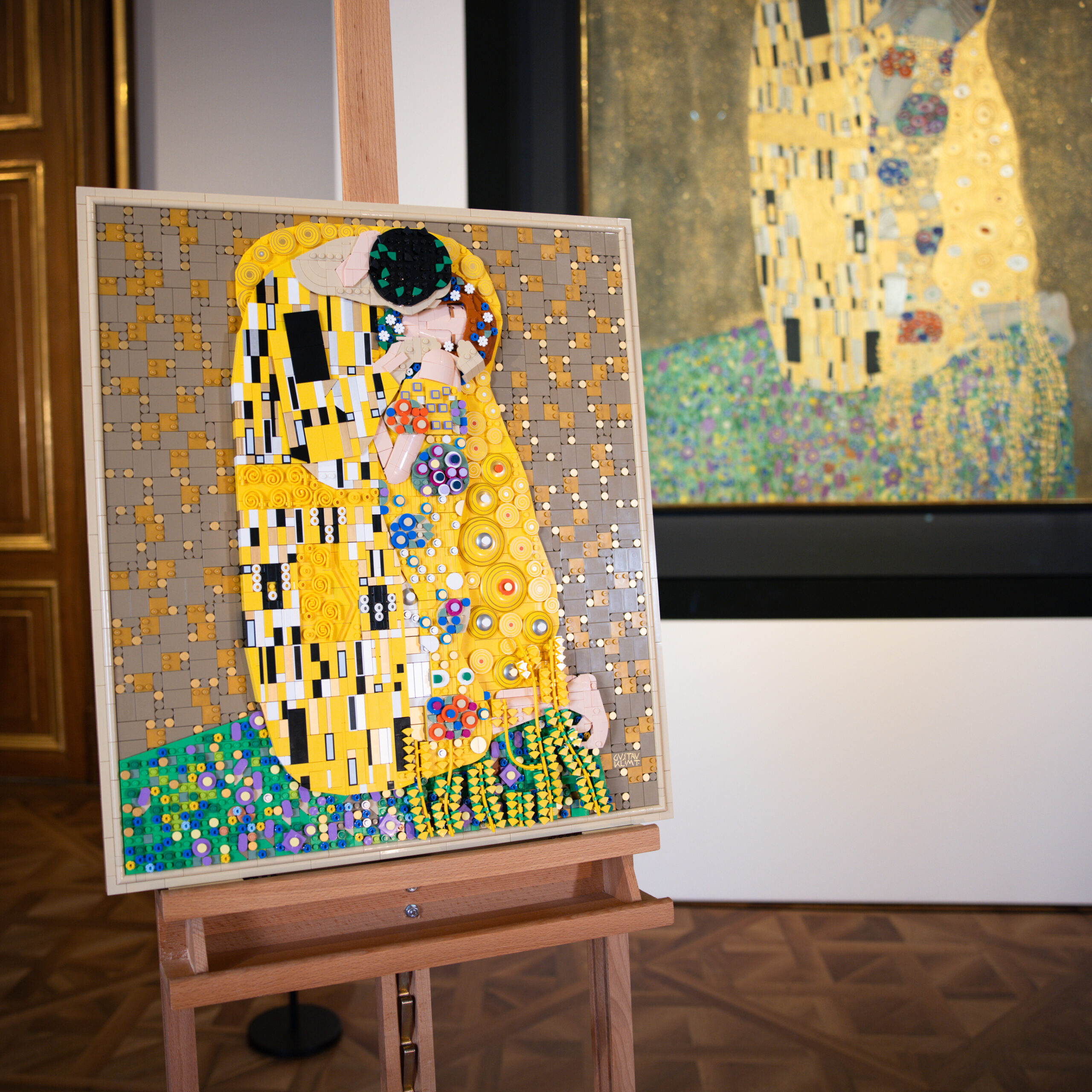 レゴ(R)アート Gustav Klimt ＜接吻＞