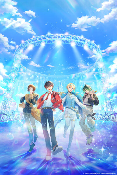 coly 新作スマートフォンゲーム『ディズニー スパークリンク・スターズ』メインビジュアル