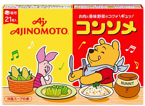 「味の素KKコンソメ」固形21個入箱 ディズニーPKG　第3弾