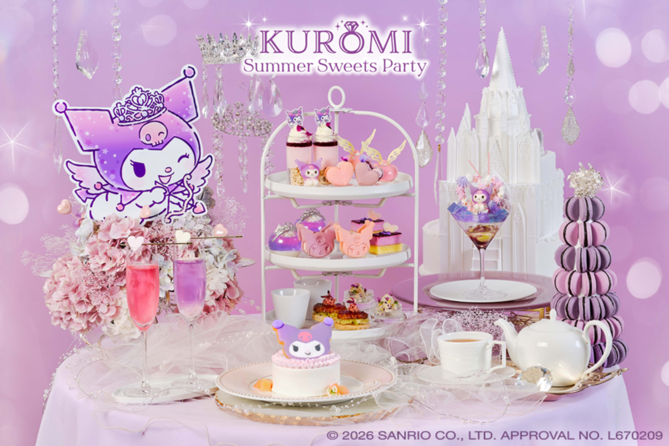 KUROMI Summer Sweets Party Afternoon Tea