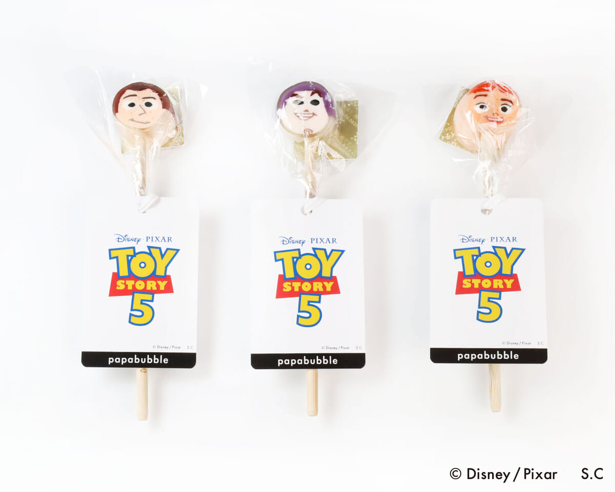 トイ・ストーリー/ロリポップ　ウッディ（コーラ）、バズ（ソーダ）、ジェシー（いちごソーダ）
