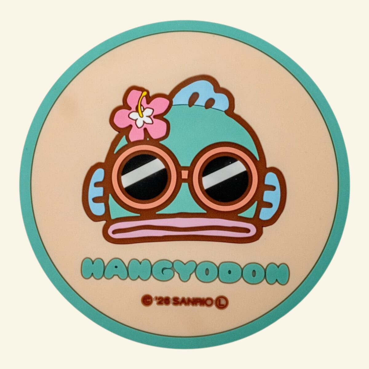 ラバーコースター サンリオキャラクターズ 日焼け　ハンギョドン