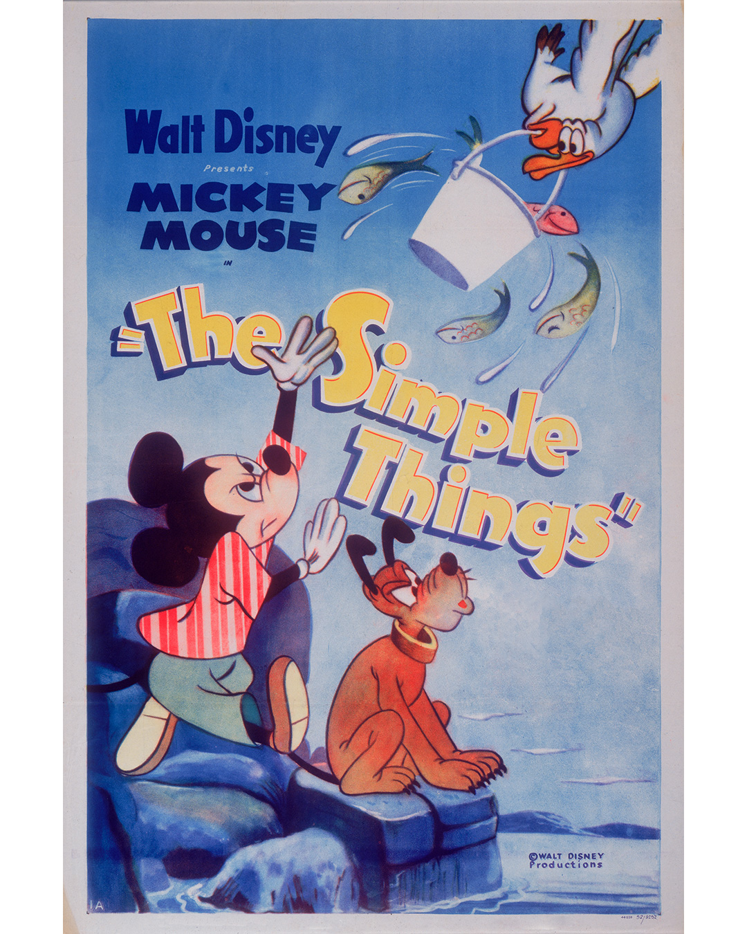 TINY GARDEN PRODUCTS/“THE SIMPLE THINGS” (1953) 『ミッキーの魚釣り』