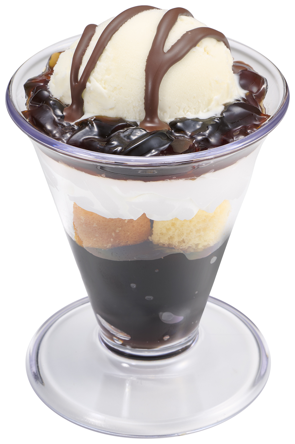 SUSHIRO Cafe「パリパリチョコのコーヒーゼリーパフェ」