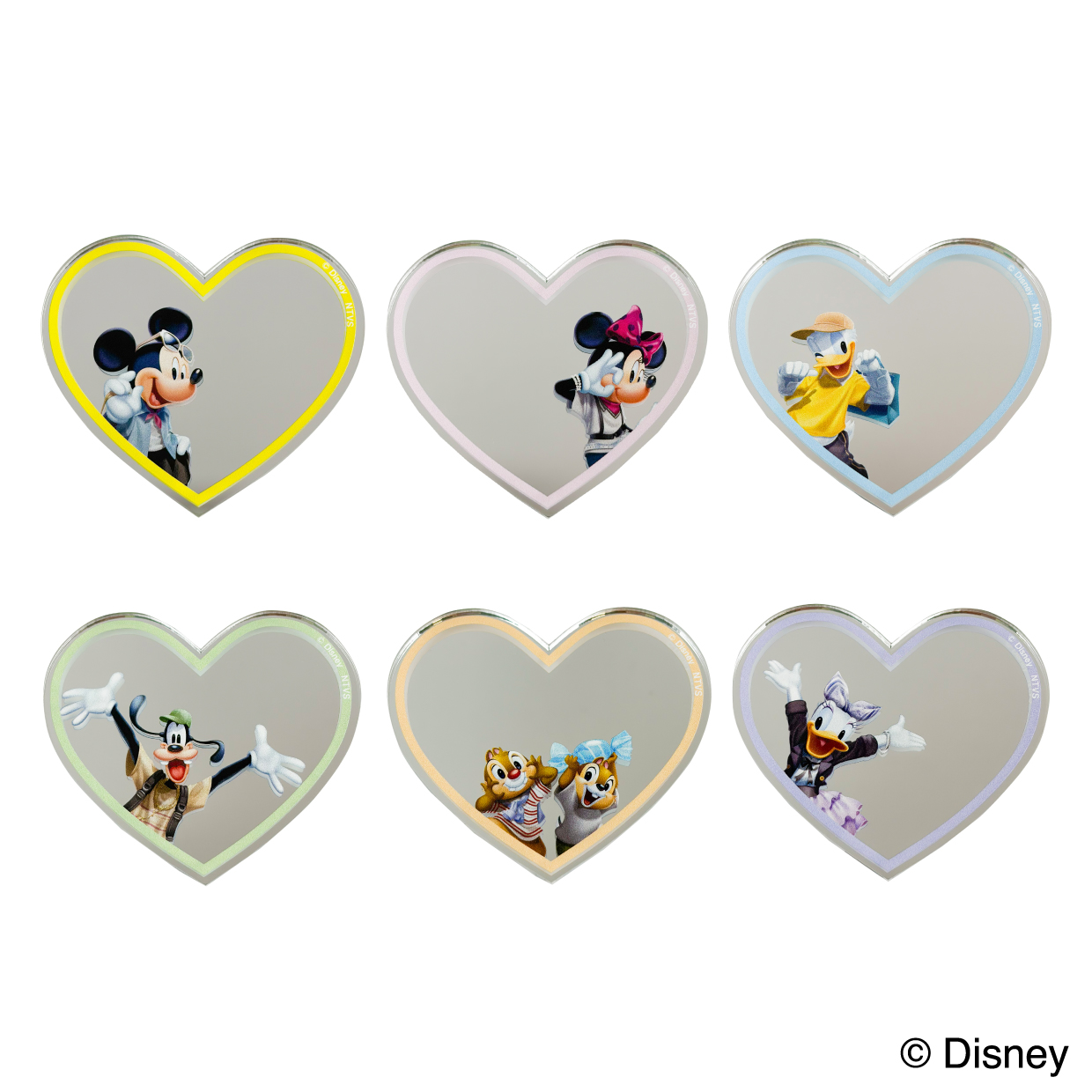 Disney MICKEY & FRIENDS with YOU / アクリルミラーステッカーコレクション