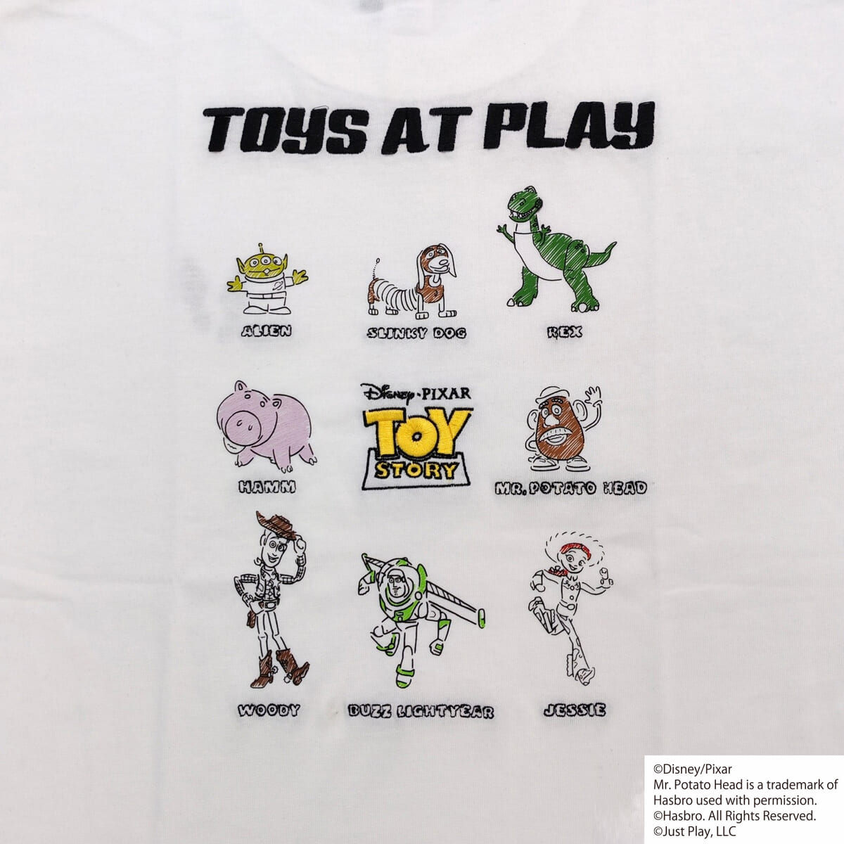 トイ・ストーリー　後並びＴシャツ03