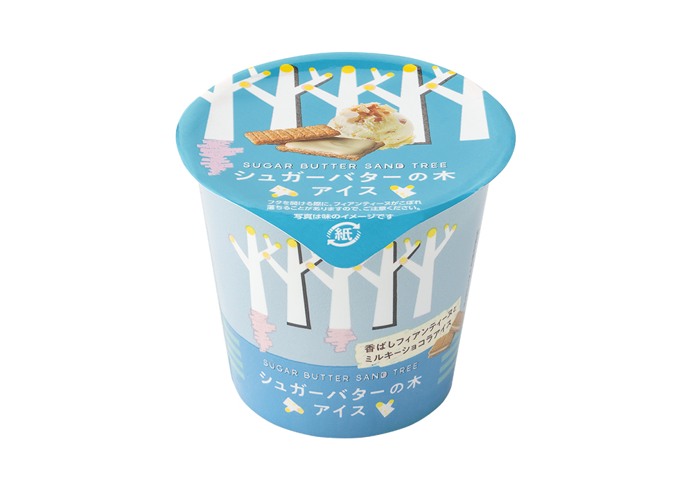 シュガーバターの木アイス　商品イメージ