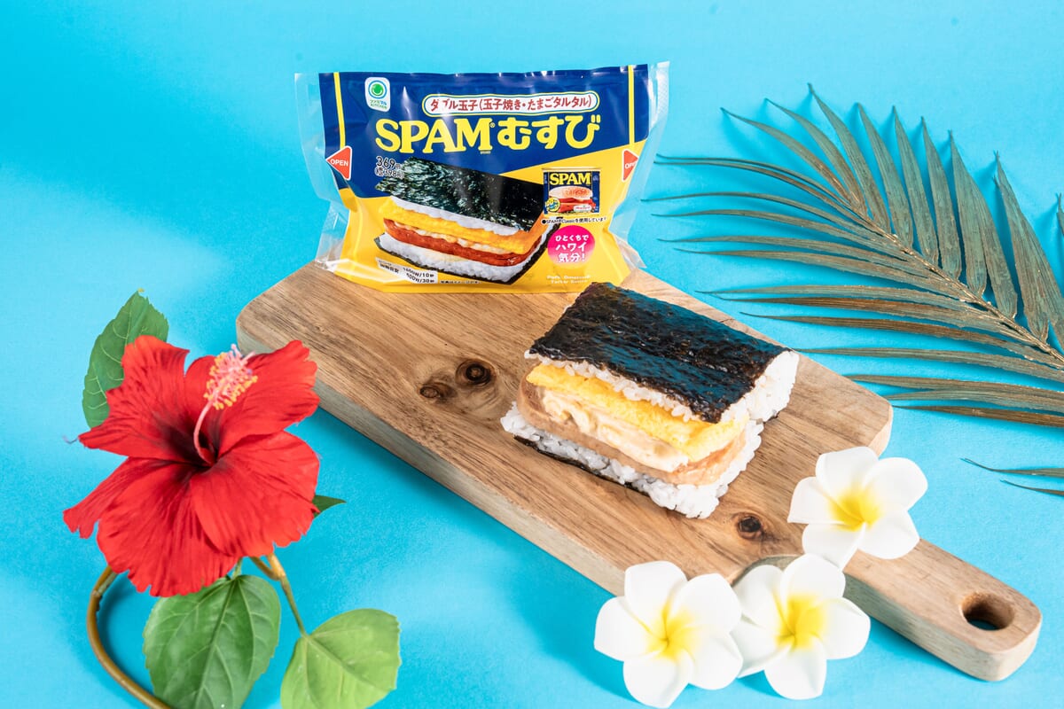 SPAM むすび ダブル玉子(玉子焼き・たまごタルタル)