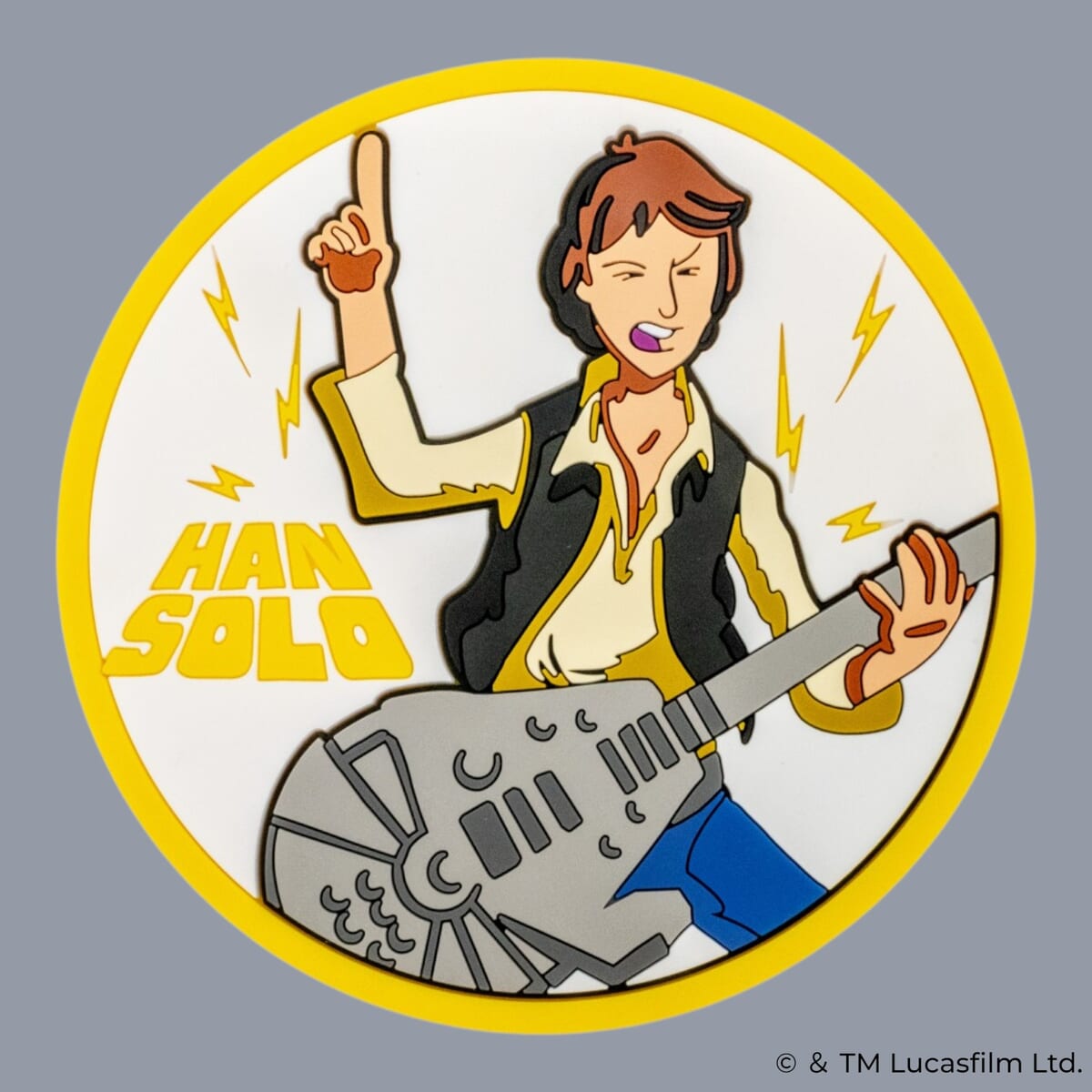 ラバーコースター(STAR WARS/ユニークアート) ハン・ソロ
