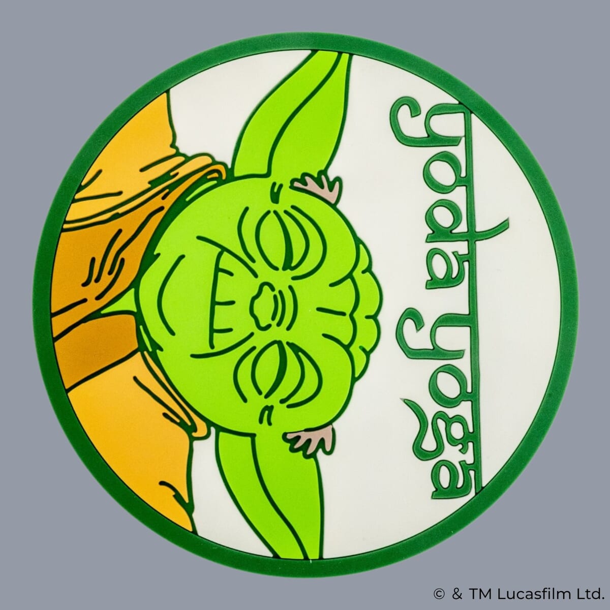ラバーコースター(STAR WARS/ユニークアート) yoda yoga