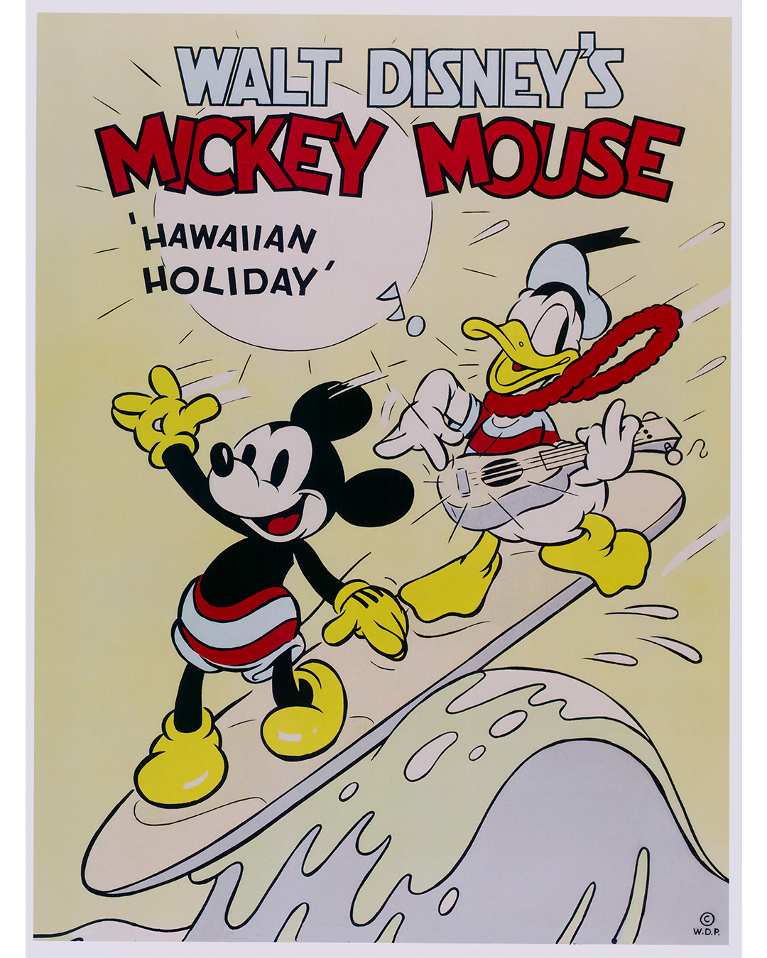 Sonny Label/ “HAWAIIAN HOLIDAY” (1937) 『ミッキーのハワイ旅行』