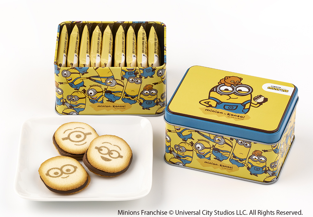 ミニオンinカンサイ クッキーサンド チョコバナナ味