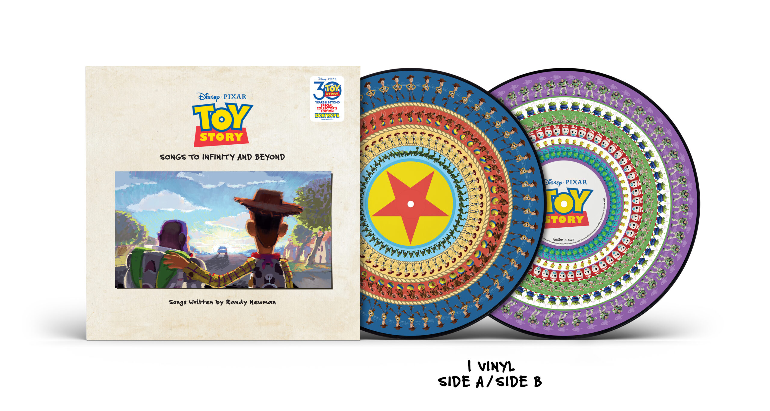 Toy-Story-Songs-to-Infinity-and-Beyond（輸入盤／アナログ／ゾートロープ仕様）