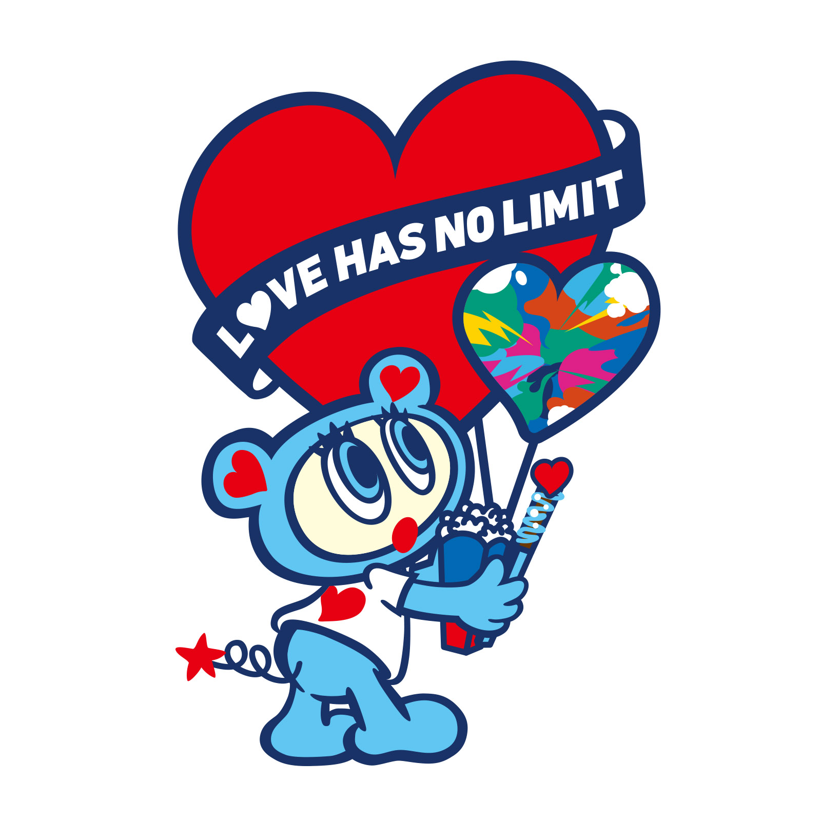 ユニバーサル・スタジオ・ジャパン「LOVE HAS NO LIMIT × ANGEL BLUE」チャリティグッズ イメージ3