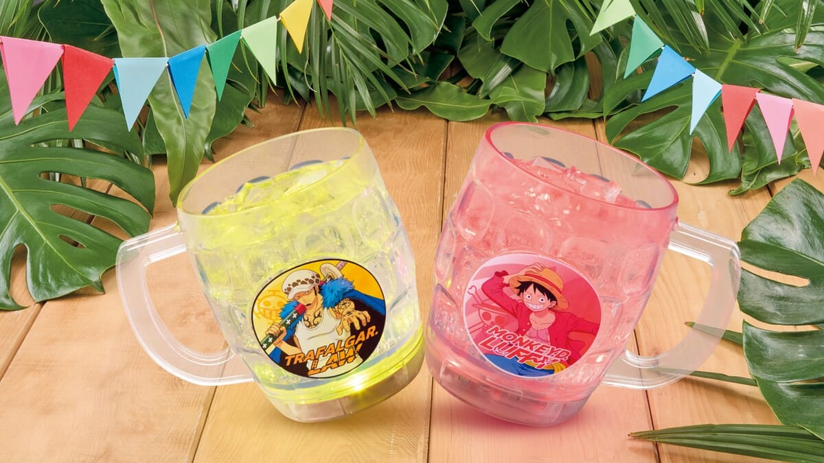 祭りだ～！ 乾杯！ 光る！ ドリンクカップ（ルフィ／ロー）