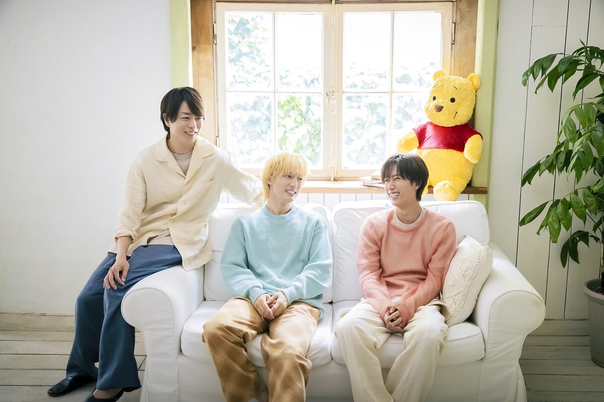 アンバサダー櫻井 翔さん、阿部亮平さん、川島如恵留さん2
