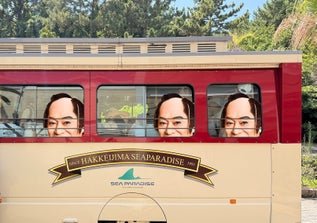 「マツケンまみれバス」の車体デザイン