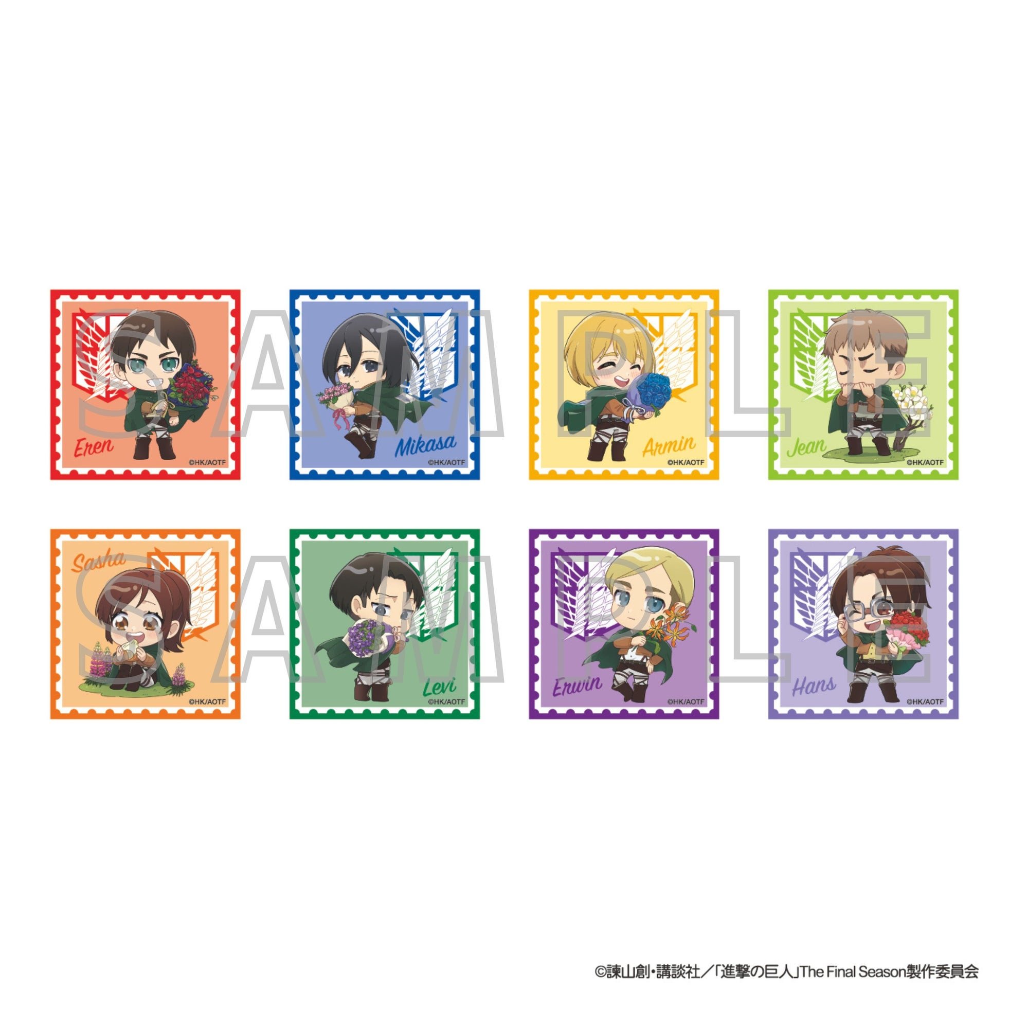 アクリルヘアクリップ 全8種デザイン一覧
