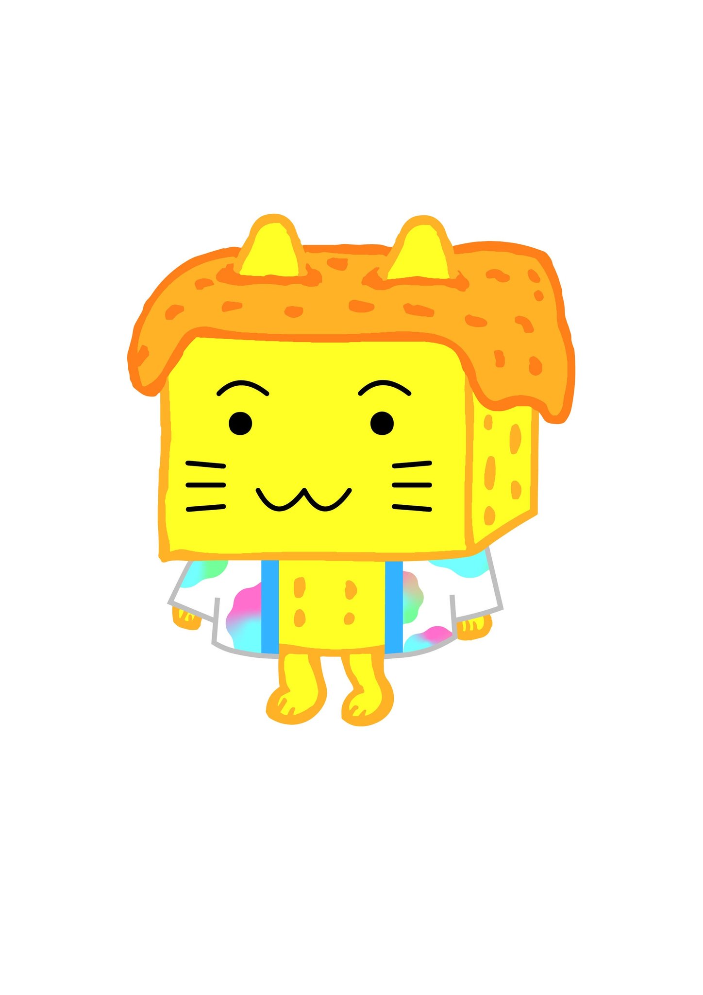 うさぎに扮した「ハコネコ ボザッピィ」