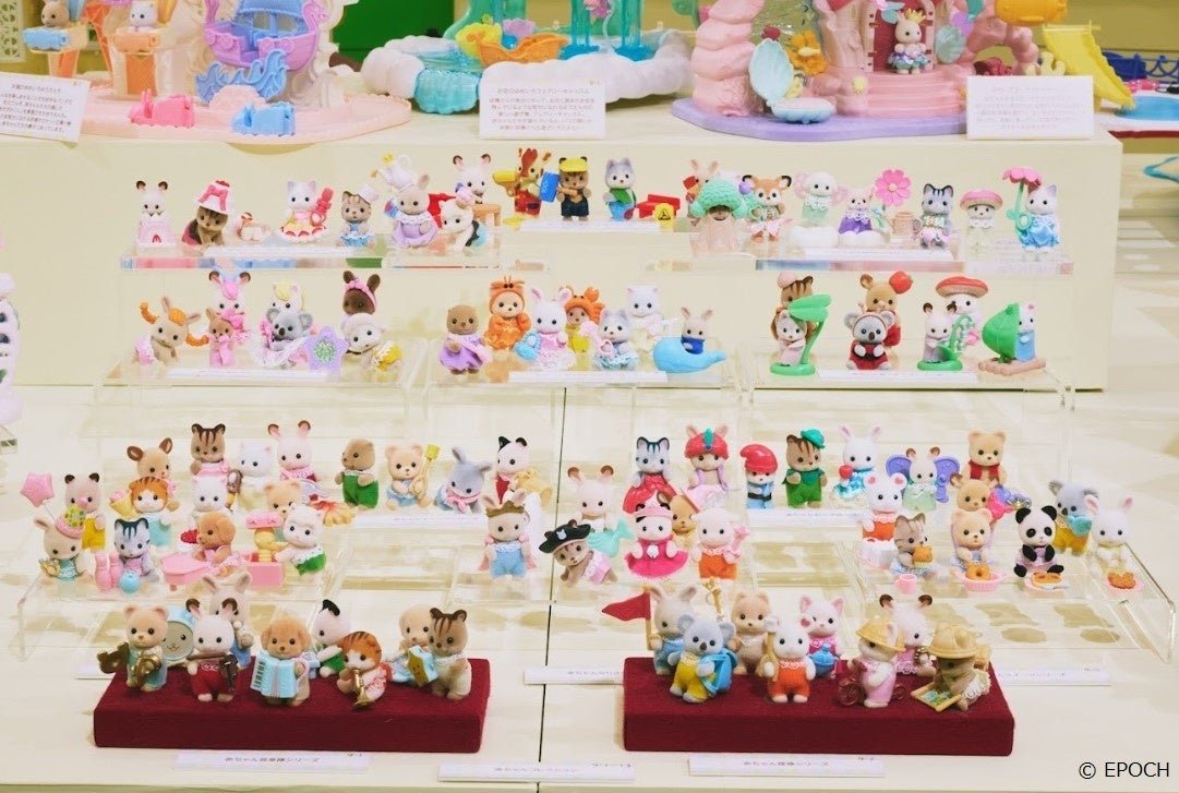 アーカイブエリアの人形展示