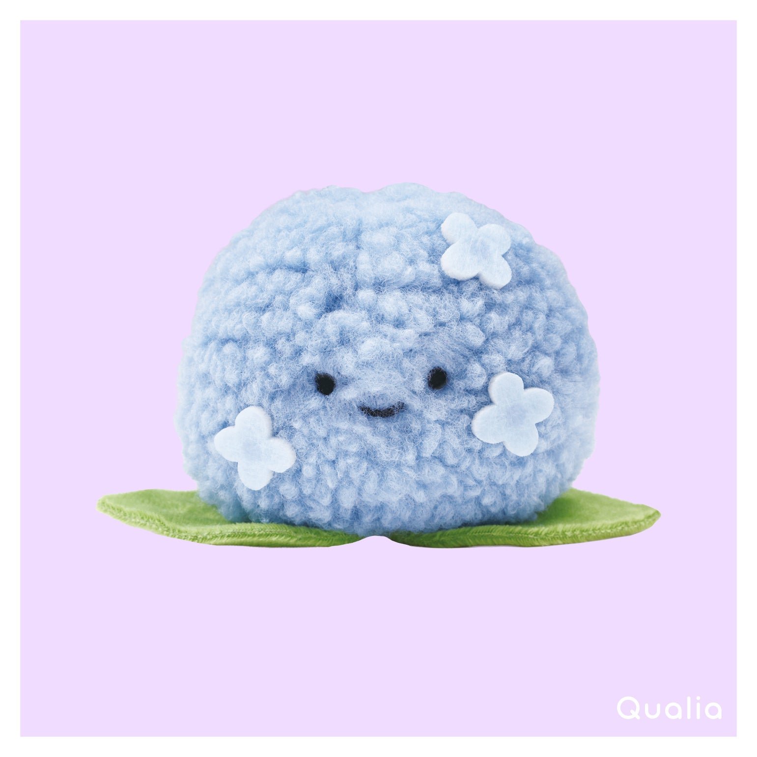 あじさい（ブルー）のぬいぐるみ