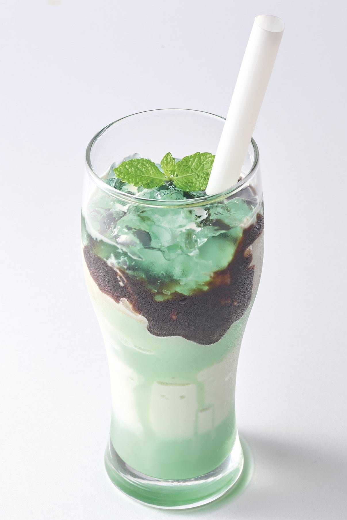 混ぜ混ぜシェイク(チョコミント)